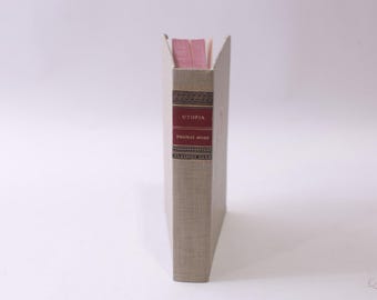 Utopia, Thomas More, 1947, Book, Classics Club, Walter J Black, Hardcover, Vintage, ~ 251008-WH 61