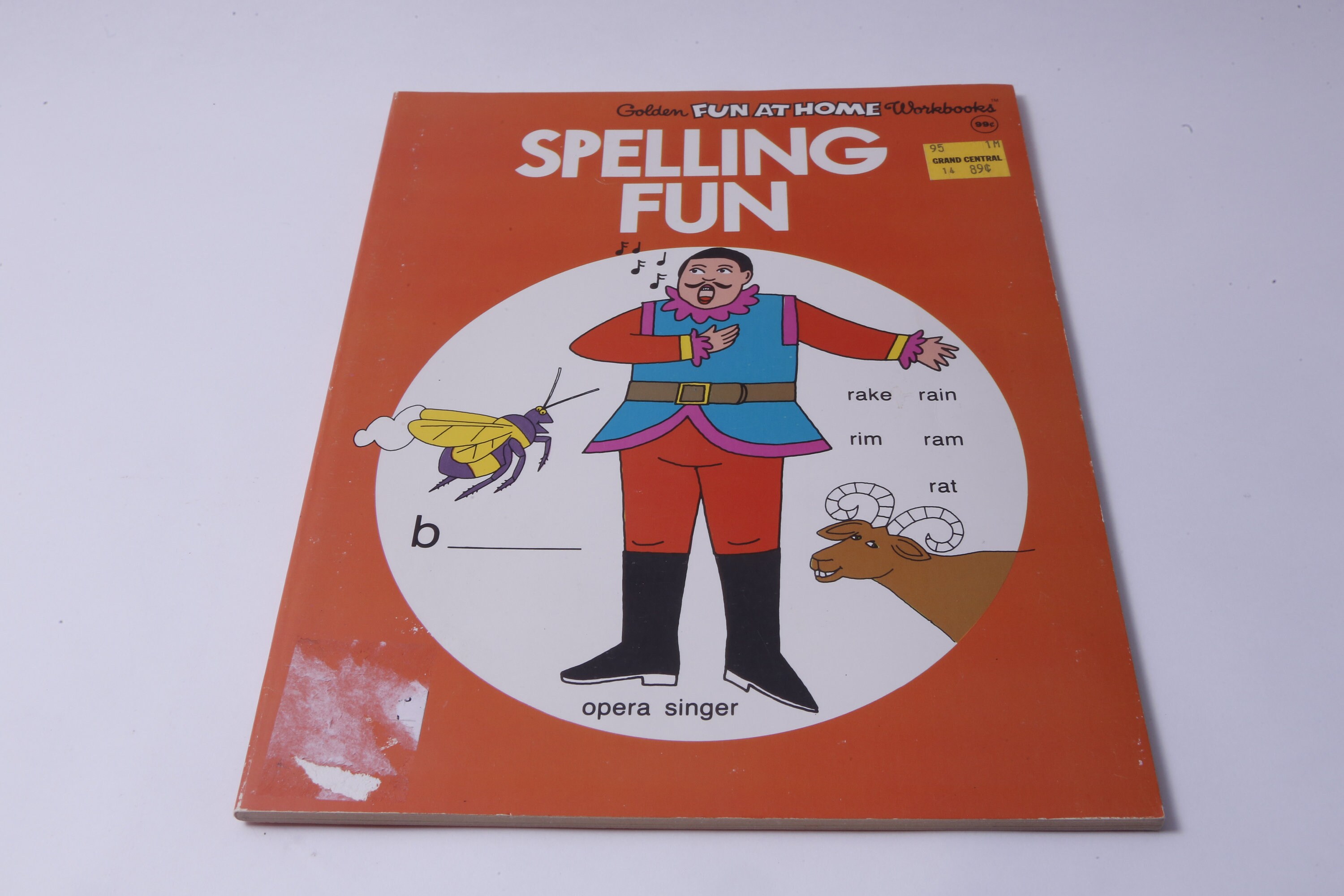 Spelling Fun Golden Fun at Home Workbooks Activity Book Etsy