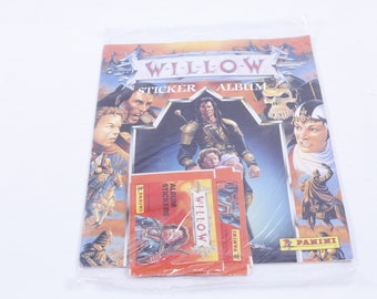 Willow, Sticker Album, Album Stickers, Panini, 1988, Comics Characters, Vintage, Collection, Photo Prop, ~ 20-01-05