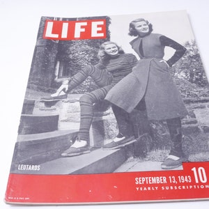 Life magazine 1943 - Etsy 日本