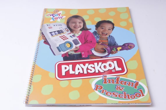Playskool 1998 Toy Fair Hasbro Illustrated Infant Preschool