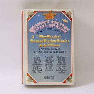 The Science Fiction Hall of Fame, By Robert Silverberg Book, Anthology, Classic, Literary recognition, Speculative fiction, ~ 491