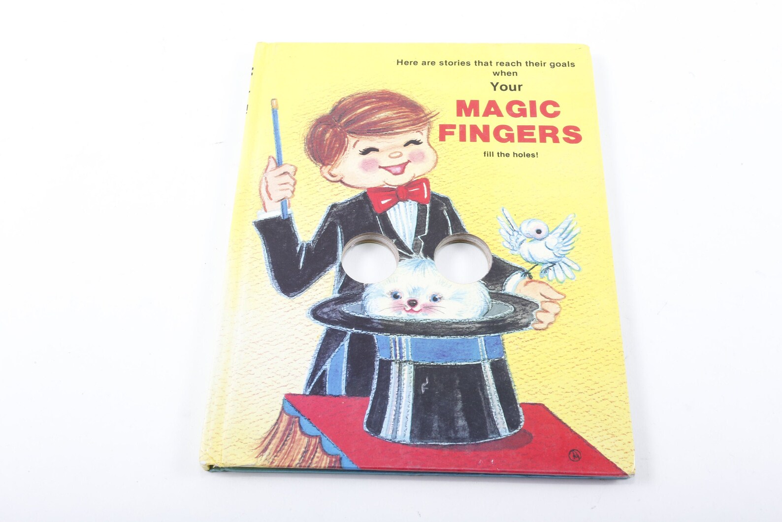 Magic Fingers Stories Activity Book Vintage Picture Book Etsy