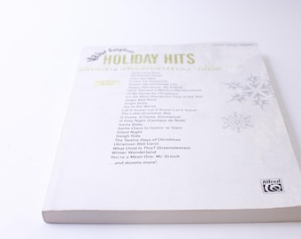 Holiday Hits, Songbook, Piano, Vocal, Guitar, Value Songbooks Series, Alfred, Paperback, Christmas, Sheet Music, ~ 241230-WH 10