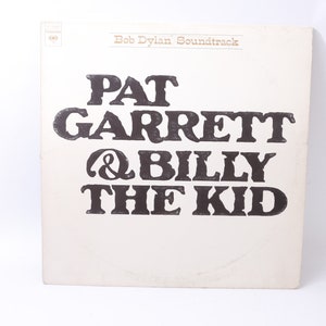 Bob Dylan, Pat Garrett & Billy The Kid, Soundtrack, 1973, CBS, Vinyl Record, Music Album, Recorded Audio, Vintage, Rock, ~ 1318