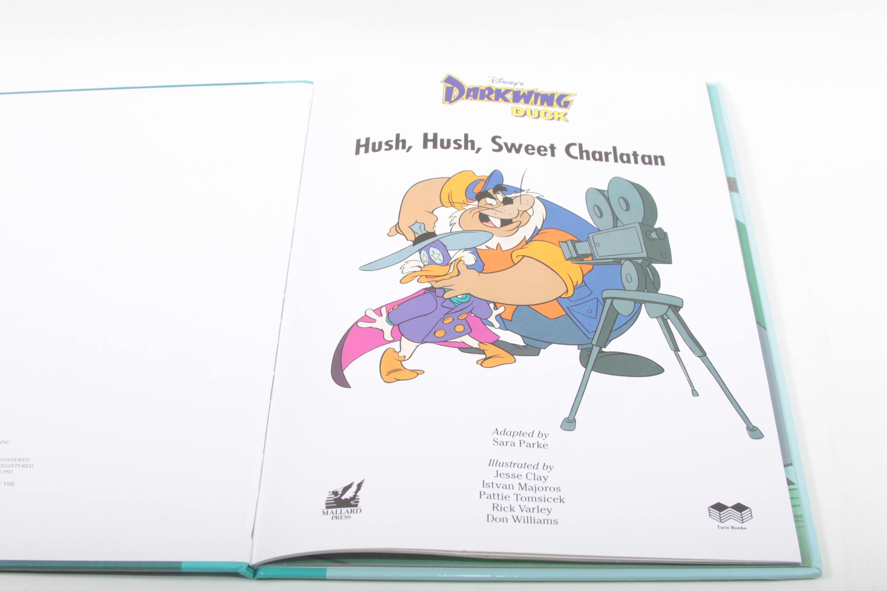 Disney's Darkwink Duck Hush Hush Sweet Charlatan Vintage Etsy