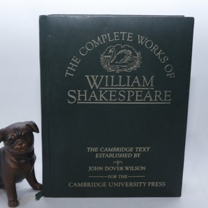 The Complete Works of William Shakespeare, The Cambridge Text, John Dover Wilson, Illustrated, Ian Beck, 1980, Hardcover,~ 230204-AHL-1 1185