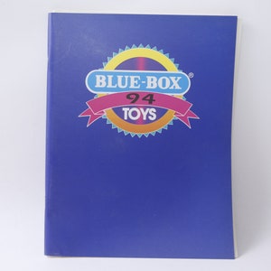 Vintage TOy Catalog Blue Box, 94 Toys, Children, Guide, Catalog, Reference, Advertisement, Softcover, Vintage, Collectible ~ 20-01-198