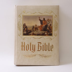 Heilige Bijbel, Familiebijbel, Religie, Christelijk, Kindlezen, Hardcover, Illustraties, Vintage, GESCHRIJVEN, ~MISC-002 20-01-558