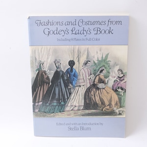 Late Crinoline Era Fashion Plates Godey's Lady's Book 1855-1859