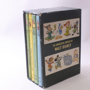 The Wonderful Worlds of Walt Disney, Book Set, Boxed, Golden Press