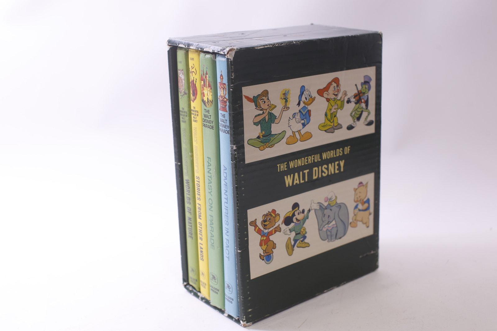 The Wonderful Worlds of Walt Disney, Book Set, Boxed, Golden Press