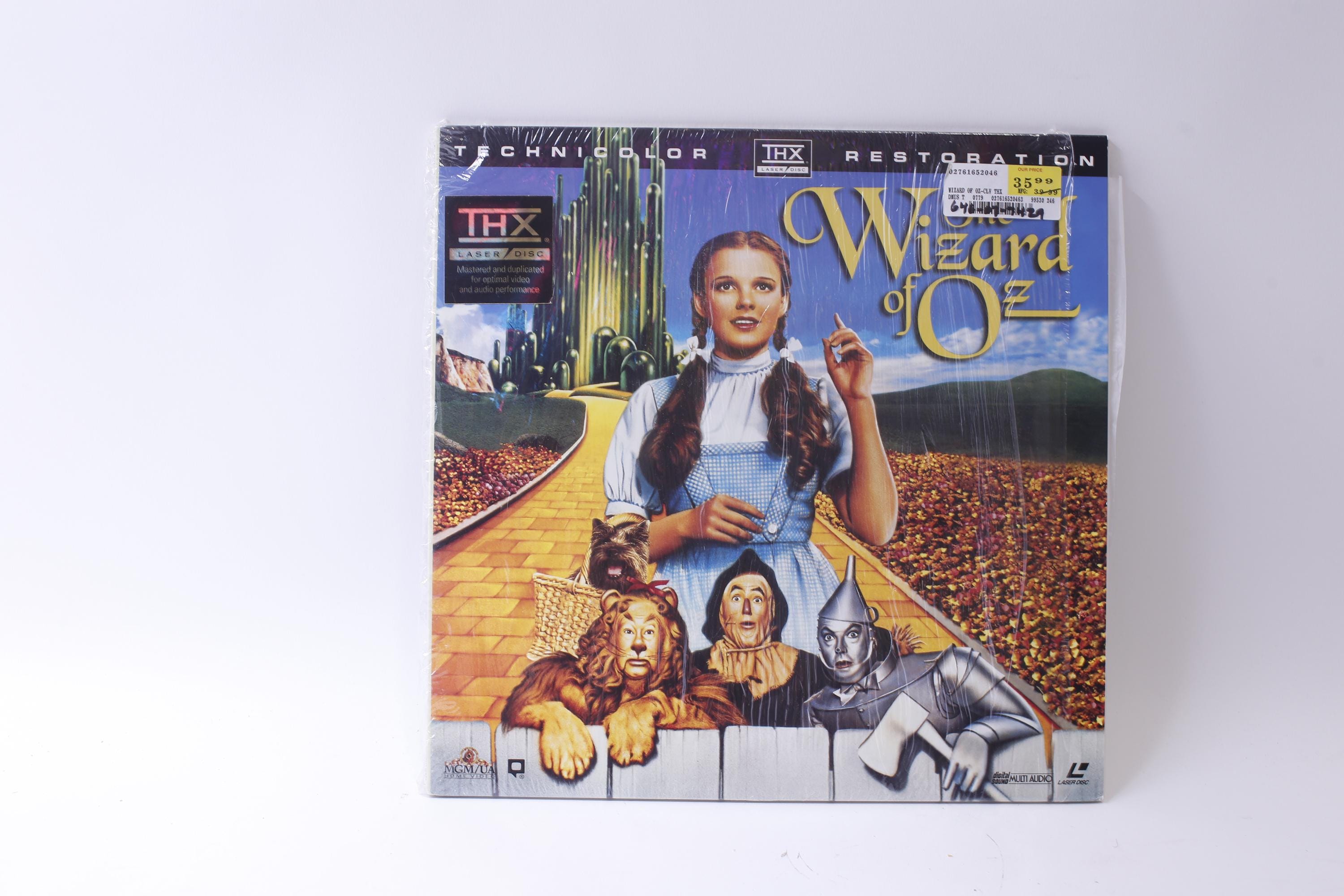 The Wizard of Oz, Clean, Technicolor Restoration, 1996, THX Laser