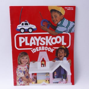 Playskool Ideabook, Catalog, Fall/Winter, 1993, Colored Catalogue, Kids, Toys, Pictures, Original Brochure, Vintage, ~ 20-19-659