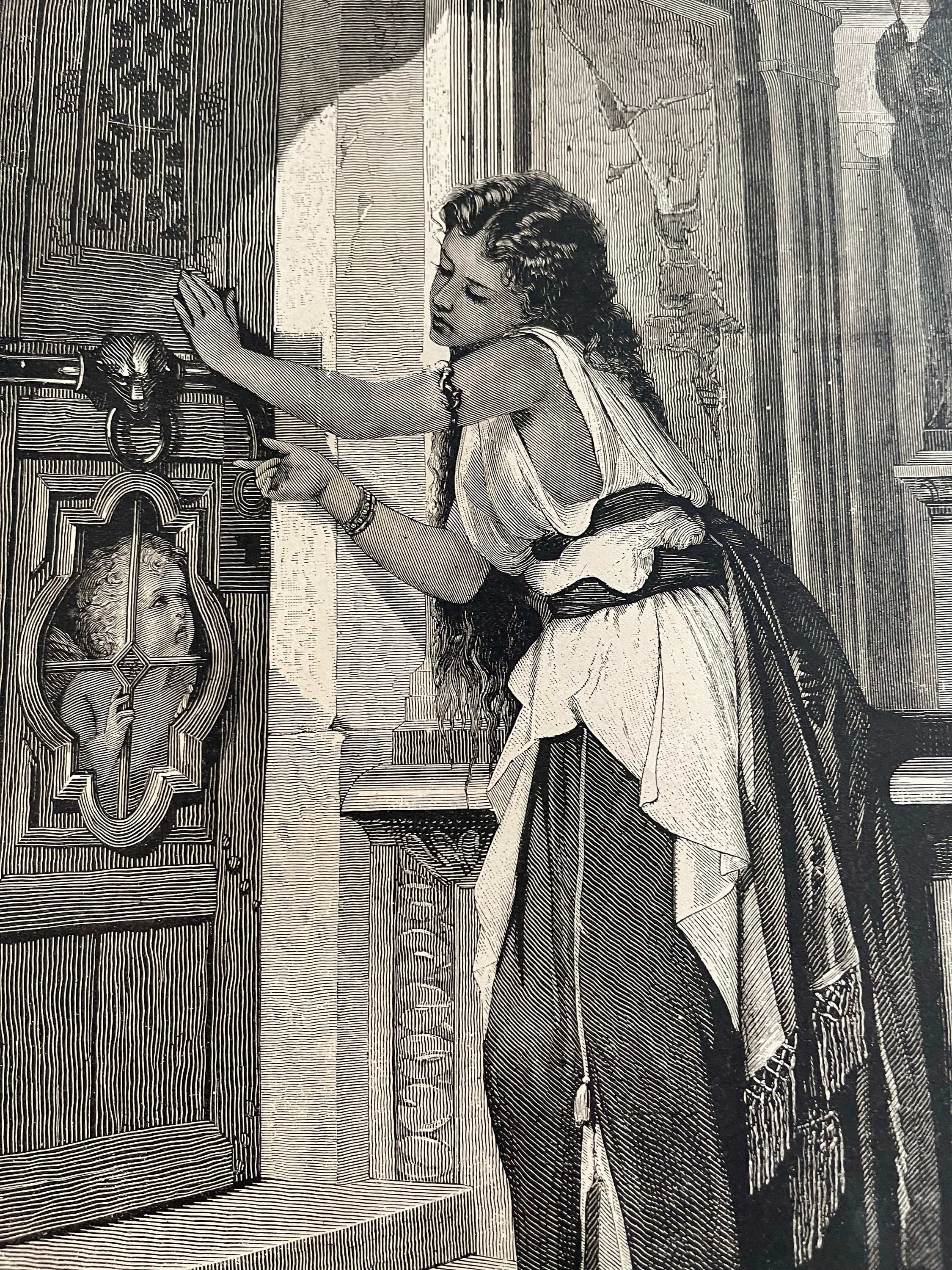 The Captive, Woman and Cupid, Mamma's Birthday, 1883, Graphics