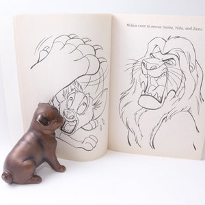 Disney, the Lion King, Giant Coloring Book, Golden, Softcover, Picture