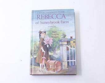 Rebecca of Sunnybrook Farm, Kate Douglas Wiggin, Illustrated, Book, Golden Press, Hardcover, ~ 250516-WH 251