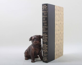 Ausgewählte Geschichten von Guy De Maupassant, Vintage, Buch, Hardcover, Verzierter Buchrücken, Klassische Geschichten Illustrationen ~ Purdy Words ~ 20-01-656