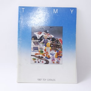 Vintage TOy Catalog Tomy, 1987, Toy Catalog, Children, Illustrated, Toys, Reference, Softcover, Collectible, Vintage ~ 20-01-198