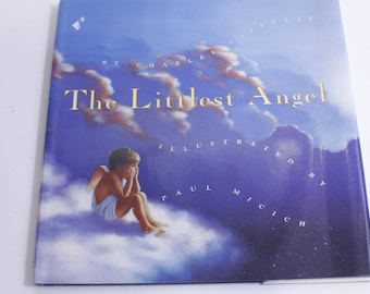 The Littlest Angel, Charles Tazewell, Picture Book, Paul Micich, Hardcover, Slipcover, Christmas, Heaven, Journey, Love, ~ 250102-WH 35