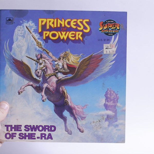 Princess of Power, The Sword of She-Ra, Picture Book, A Golden Super Adventure, Children, Fantasy, Magical, Illustrations, ~ WH-016 548