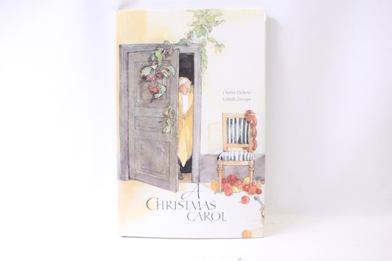 Christmas Carol, Charles Dickens, Lisbeth Zwerger, Illustrated, Classic Story, Family, Holiday Reading, Dust Jacket, ~ 240126-WH 813