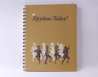 Rhythms Today, Edna Doll, Mary Jarman Nelson, Silver Burdett, Paperback, Spiral Binding, Music, Reference, Education, ~ 240825-WH 1057