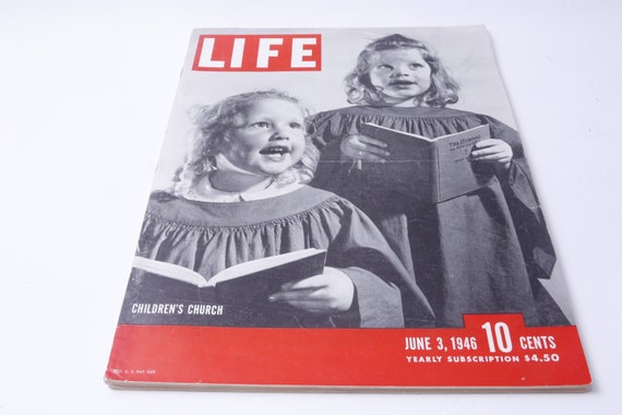 ビンテージ　LIFE　1946年　４冊セット　雑誌　アメリカ ビンテージ LIFE 1946年 4冊セット 雑誌 アメリカ 1946 Life Magazine