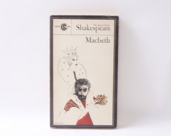 Shakespeare, Macbeth, The Signet Classic, Drama, Softcover, Vintage, FLAWED, ~ M-07-10