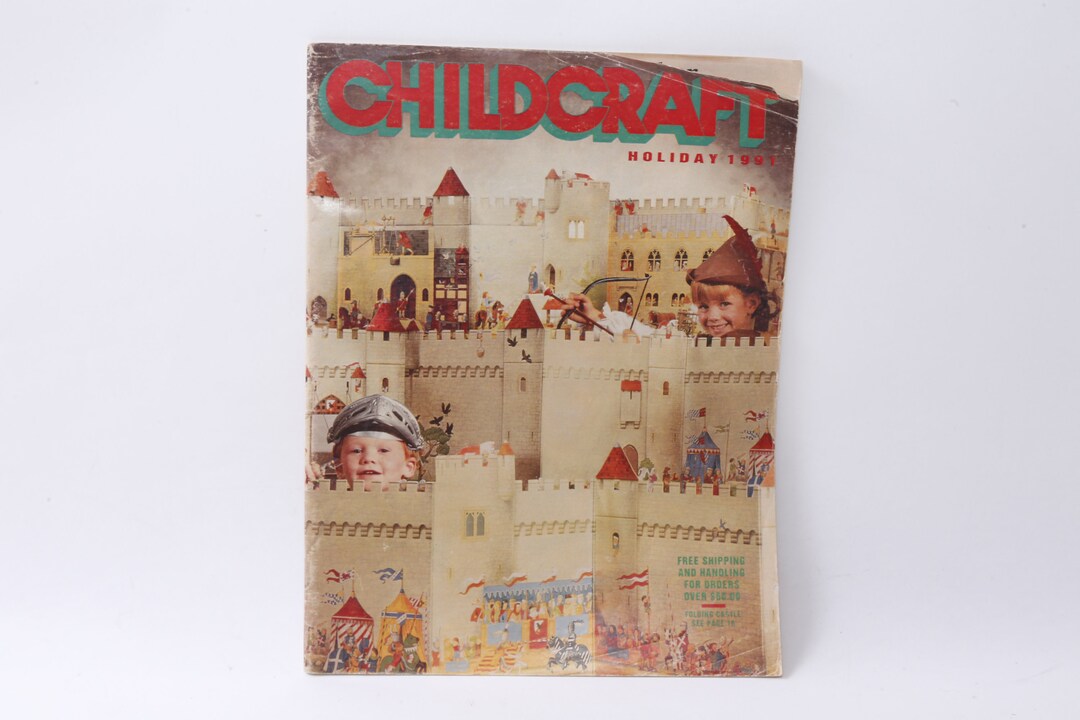 Vintage Toy Catalog Childcraft, the Art of Expression, Softcover