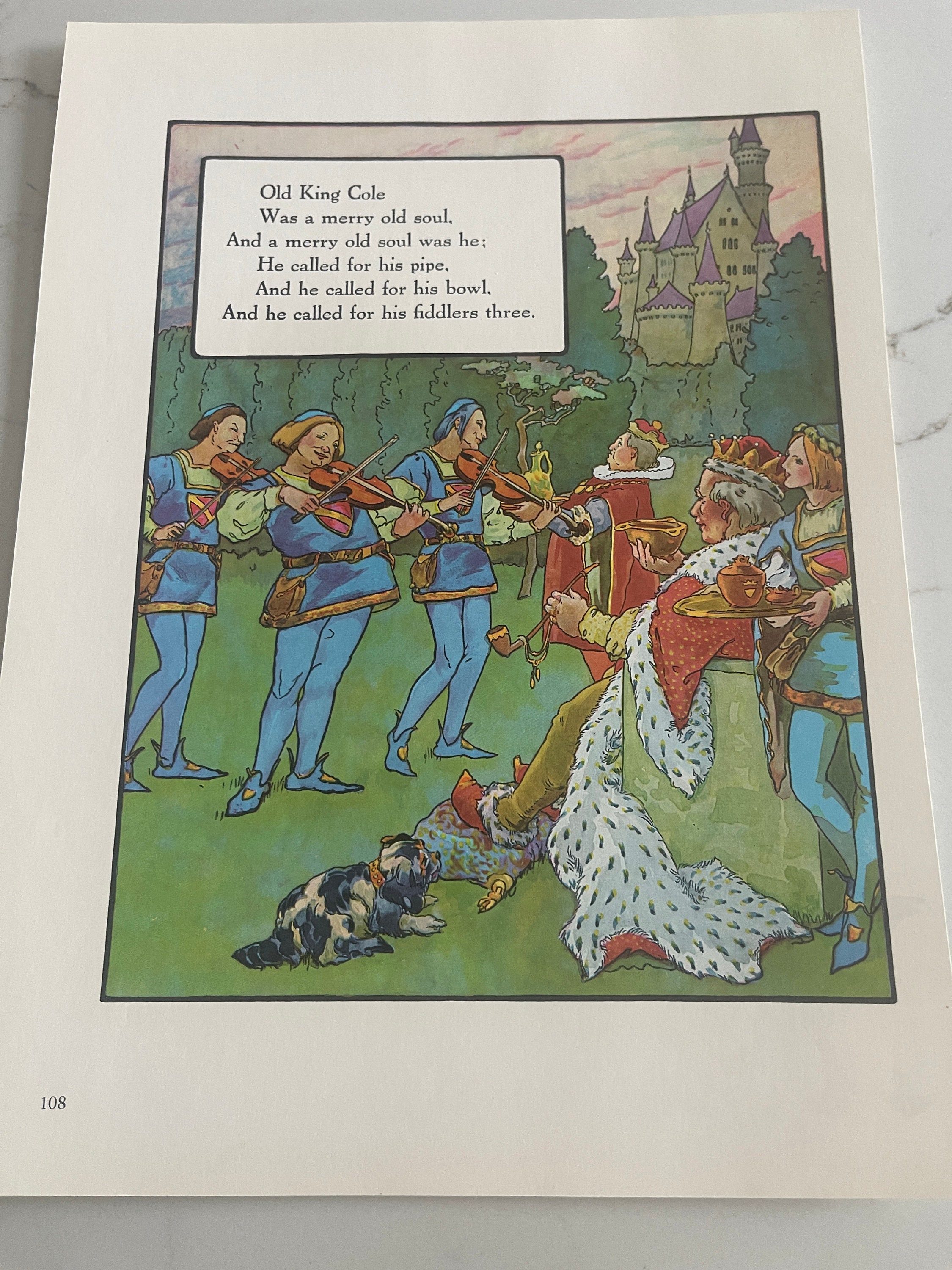 Old King Cole Was a Merry Old Soul, Frederick Richardson