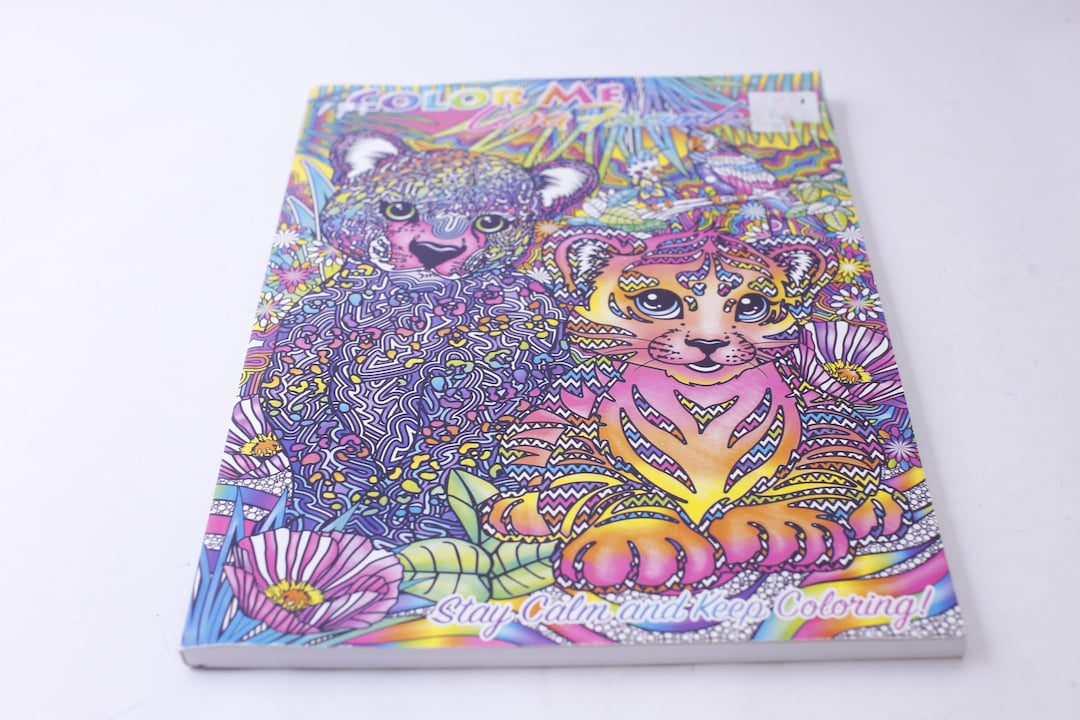 Uncolored Lisa Frank, Color Me, Fantasy Animals, Adult Coloring Book ...