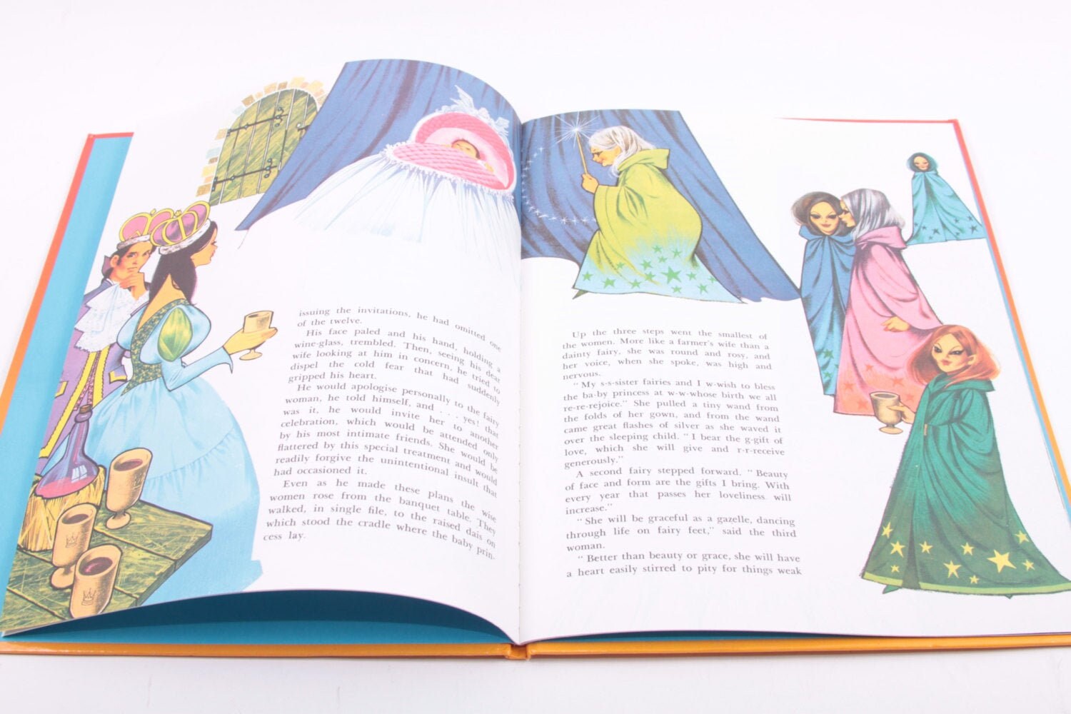 Vintage Sleeping Beauty Book Cover, Fairy Tale Tote Bag by ForgottenCotton