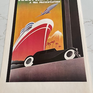 Rolling Stones European Tour, Warner Brothers Music Show, Rock Poster, Doppelseitig, Buchseite, Druck, 14 14 1/2 x 10", Kunst, Musik, ~ 20-02-52
