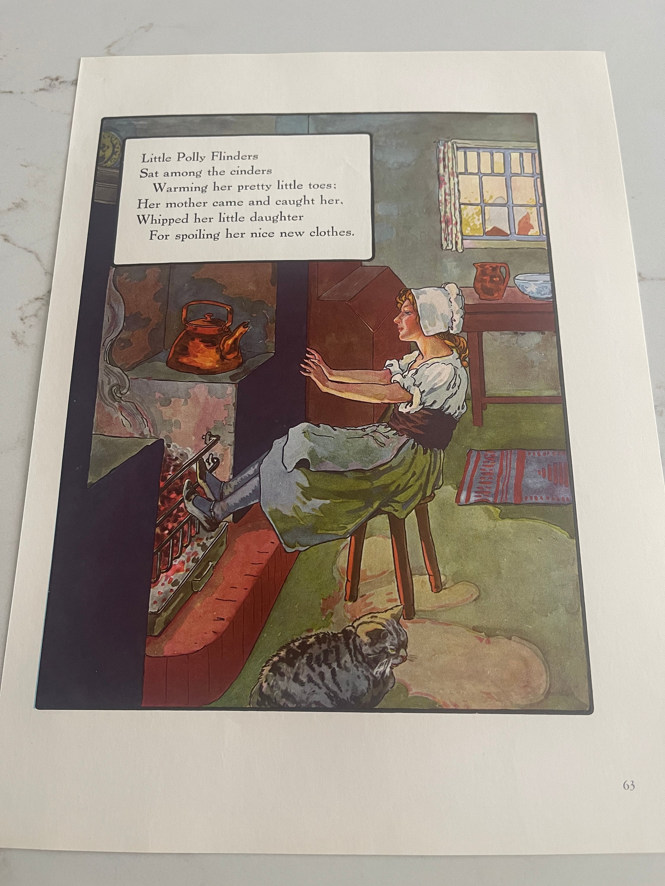 Little Polly Flinders Sat Among the Cinders, Frederick Richardson