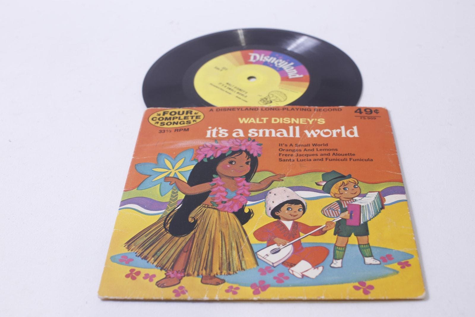 Walt Disney, Disneyland Long Playing Record, Its A Small World