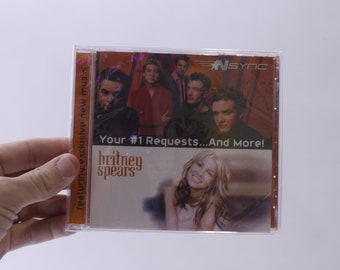 NSYNC and Britney Spears, Your #1 Requests And More, Cd, Sealed Music Album, 2000, Mcdonald&#39;s, Tour Promotion, ~ 240515-SHC SHC-021