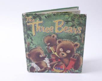 The Three Bears, Whitman, 1955, Tell-A-Tale, Picture Book, Hardcover, ~ 250407-WH 173