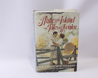 Anne of The Island and Tales of Avonlea, Lucy Maud Montgomery, Illustrated, 1991, Avenel Books, Dust Jacket, ~ 240401-WH 906