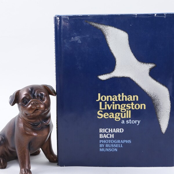 Jonathan Livingston Seagull, A story, Richard Bach, Photographs, Russel Munson, 1970, Hardcover, Slipcover, Collection, ~ 20-01-448