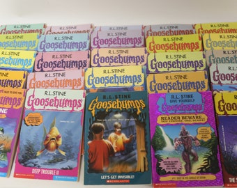 PICK Your OWN - Series 1, Softcover, Goosebumps Books, RL Stine, 1990s, 90s, Horror, Children&#39;s, Scary, Adventure, Chapter Books~ 59