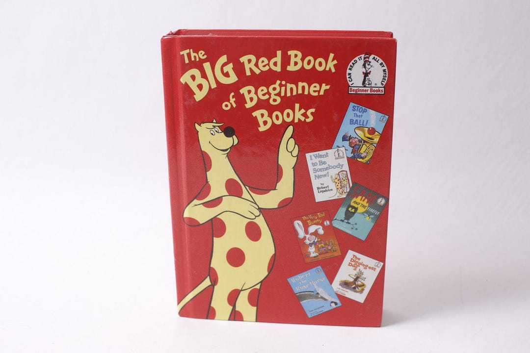 Large Red Book The Big Red Book of Beginner Books Random House 1995 Children's ...