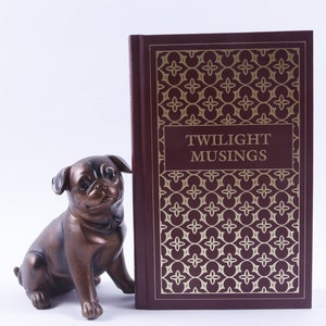Twilight Musings, Anthology Of Poems, The International Library of Poetry, Brown Gold Cover, Hardcover, Poetry, ~ 20-12-411