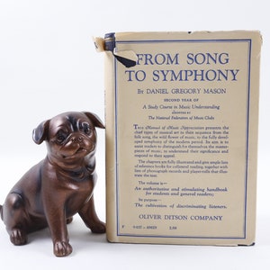 From Song to Symphony Daniel Gregory Mason Studium In Music Understanding Oliver Ditson 1924 Hardcover FLAW komponieren 20-01-585
