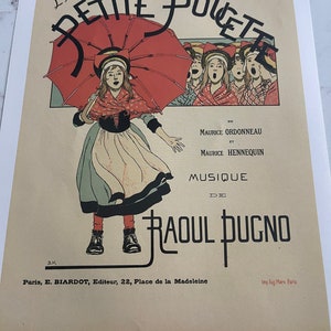 Vintage Monvel Poster, Retro French Children's Poster, Collectible Boutet de Monvel Advertisement, Classic, Memorabilia~231909-WH 67 D
