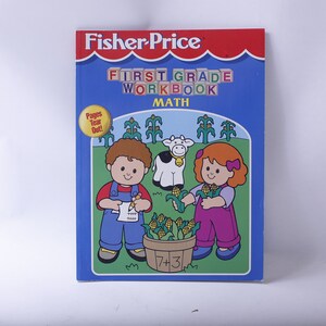 Fisher-price, Math, First Grade Workbook, 1997, Pages Tear Out, School ...