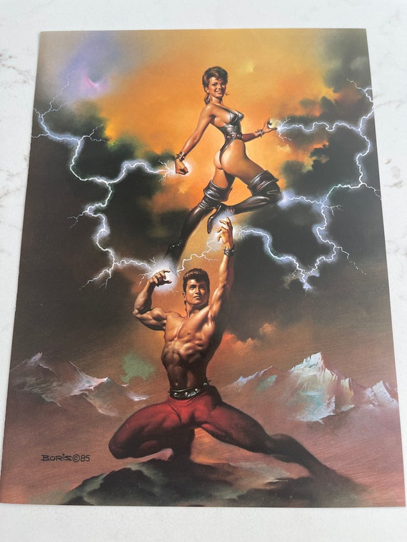 Fantasy Art, History, Boris Vallejo, Reprints, Artwork, Mature