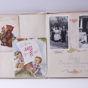 Baby Days, Album, Precious Moments, From Birth to Seven Years, Memories, Keepsake, Photo Album, USED, Hardcover, ~ M-07-08