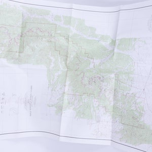 Bryce Canyon National Park Map Utah 1939 Edition Topographic Map Education Geography Design Collection Photo Prop ~ 20-19-653
