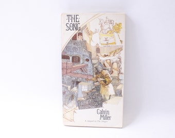 The Song, Calvin Miller, A sequel to The Singer, 1978, InterVarsity Press, Paperback, Poetry, Christian Fiction, Religion, ~ 240214-WH 851